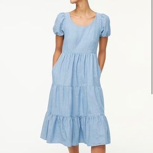 Denim J crew 00 dress